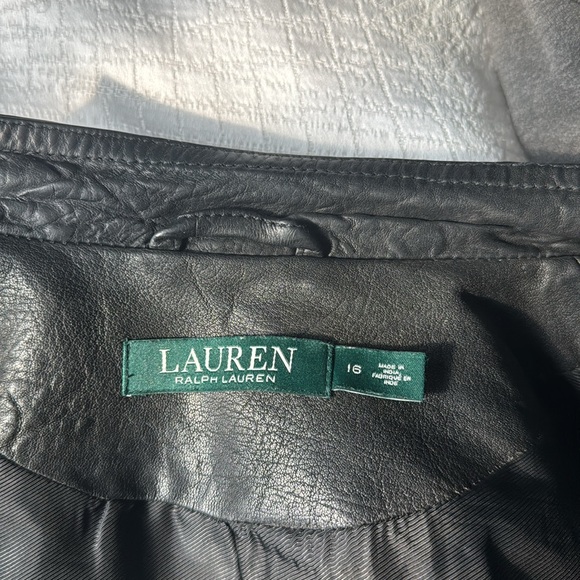 Leather Moto Jacket - Picture 2 of 5